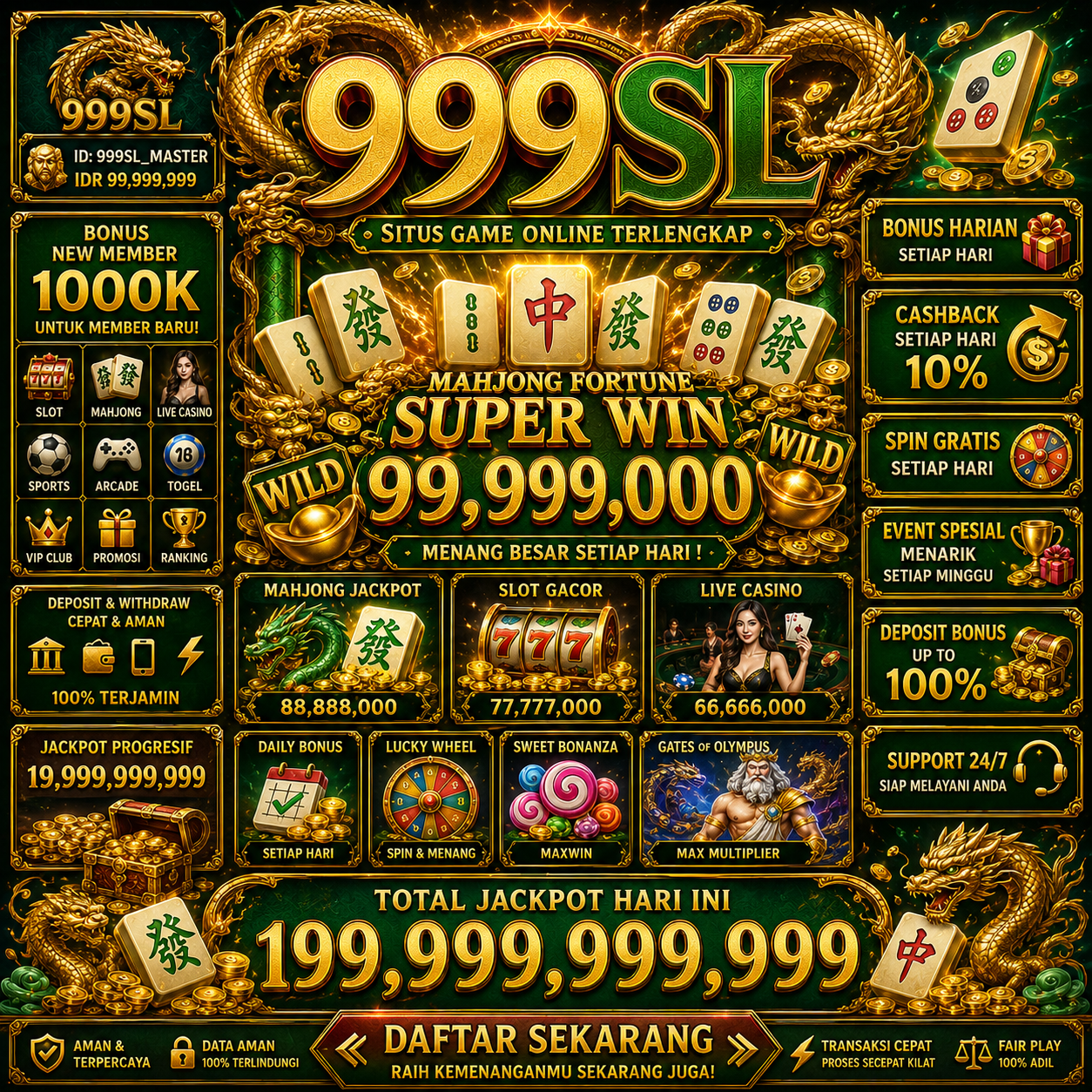 999SL - Situs Resmi 999sl Download App & Daftar Akun Mudah ⚡